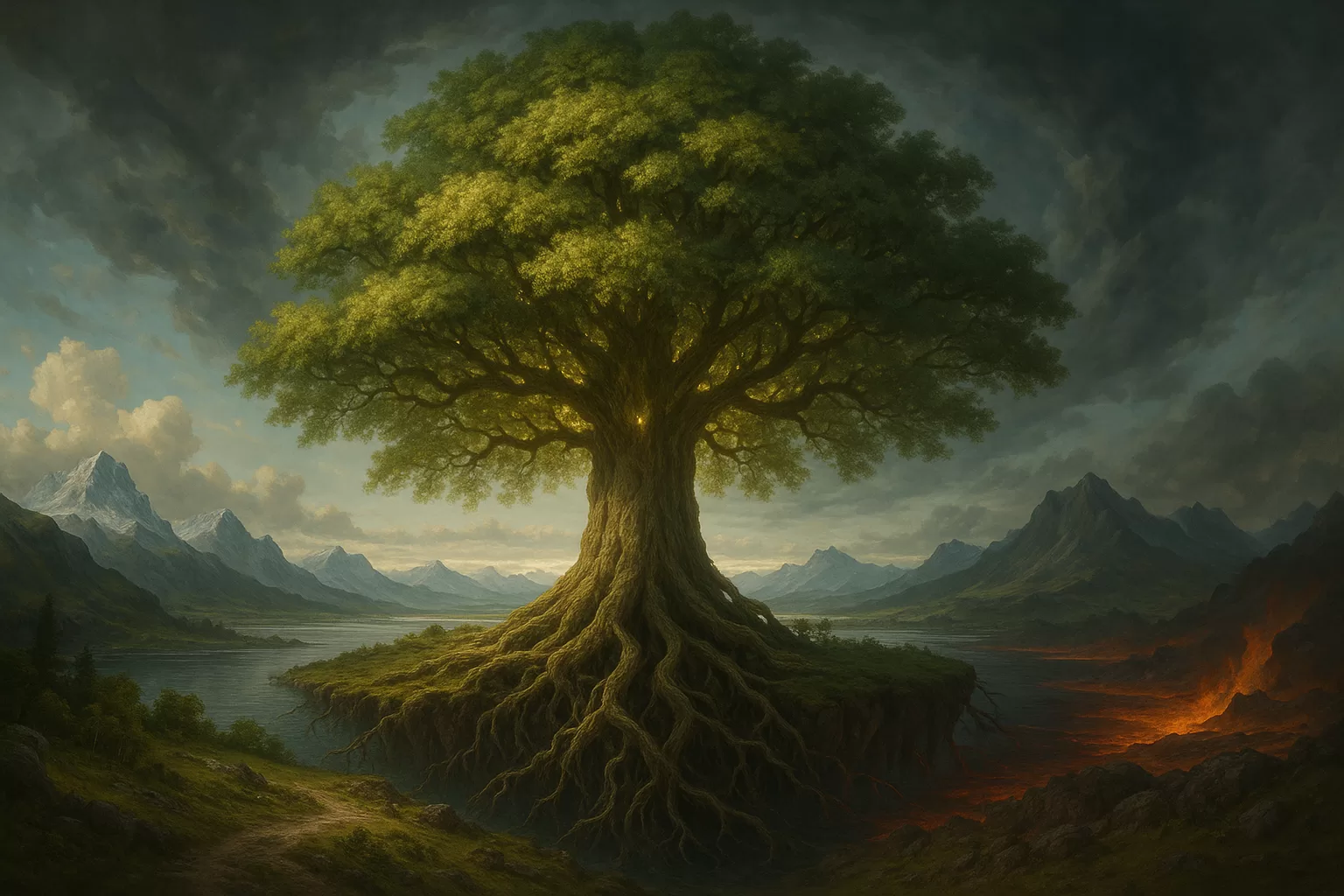 Yggdrasil mitología nórdica