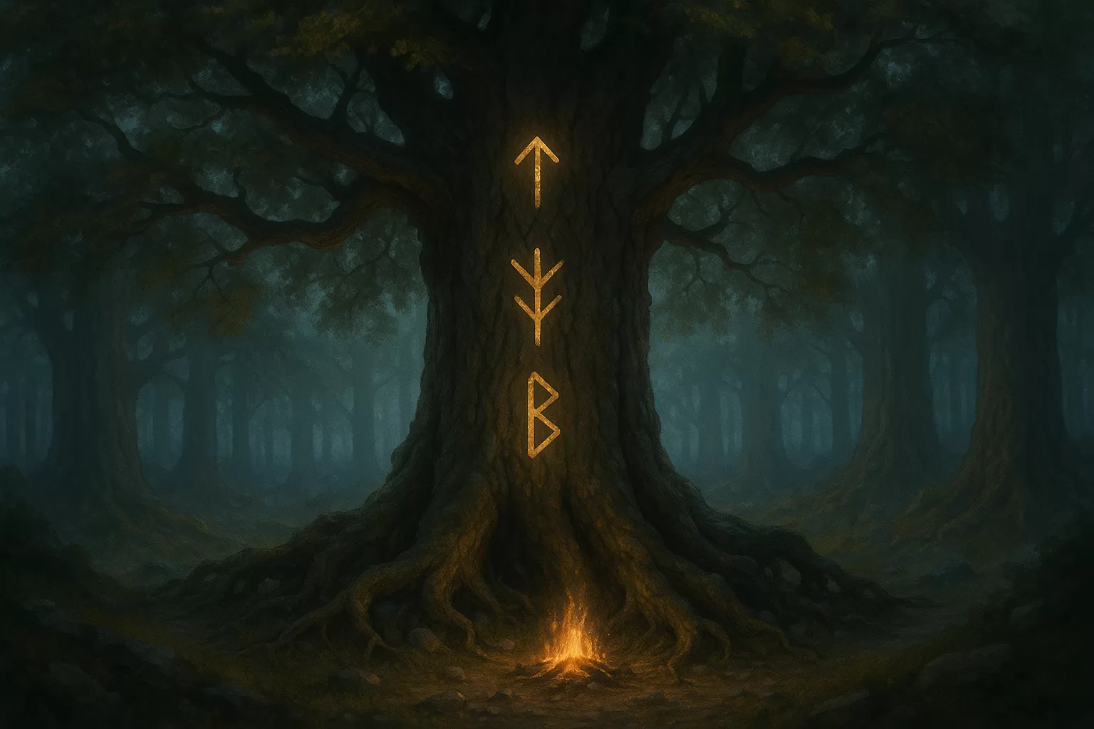 árboles sagrados vikingos