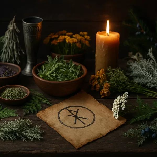 hierbas vikingas rituales