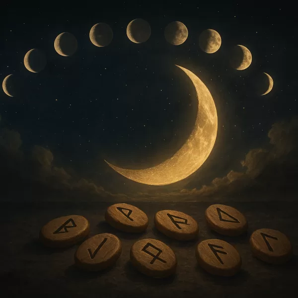 runas y fases lunares